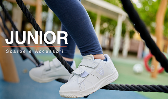 Scarpe Junior – Sneakers Bambino bianche